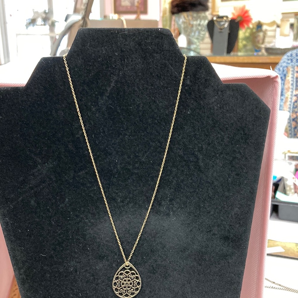 Murat Paris Gold Plated over Silver Flower Necklace